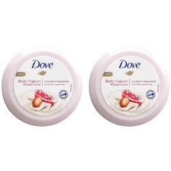 Dove 多芬 [两盒装]DOVE多芬红石榴身体乳250ml冰淇淋酸奶润肤乳保湿补水持久留香