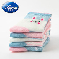 Disney 迪士尼 女童袜子春夏季薄款网眼透气中筒袜可爱小女孩儿童小中大童薄袜子