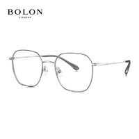 暴龙（BOLON）眼镜近视光学镜眼镜框可配度数 BJ7292B15框+优可视变色1.60