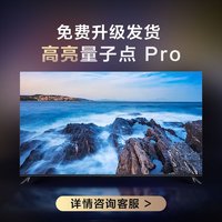 百亿补贴：TCL 电视 65英寸QLED量子点120Hz电视4+64GB智能平板电视