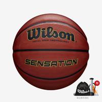 Wilson 威尔胜 官方耐磨户外训练比赛成人标准7号橡胶篮球