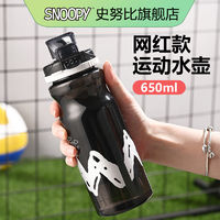 百亿补贴：SNOOPY 史努比 大容量水杯男女生夏季健身太空杯耐高温食品级学生运动水壶