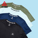 百亿补贴：PEAK 匹克 综合运动T恤男跑步短T2023夏季官方新款健身短袖上衣DF632741
