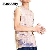 百亿补贴：saucony 索康尼 运动背心男23年夏季新款透气健身无袖上衣旗舰运动