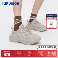 FILA 斐乐 FUSION斐乐潮牌男鞋老爹鞋陨石鞋2024夏季新款休闲鞋运动鞋