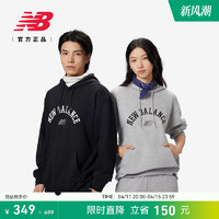 new balance NB官方24新款男女简约舒适潮流百搭连帽卫衣MT41916