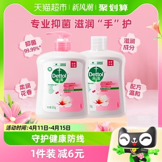 88VIP：Dettol 滴露 健康抑菌滋润倍护洗手液500g+500g