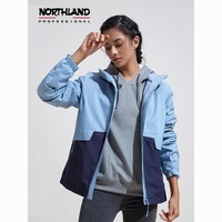 NORTHLAND 诺诗兰 三合一冲锋衣女士秋冬户外透气可拆卸加绒保暖防泼水外套