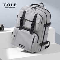 百亿补贴：GOLF 高尔夫 双肩包潮流工装风大容量15.6寸电脑包旅行背包休闲运动书包
