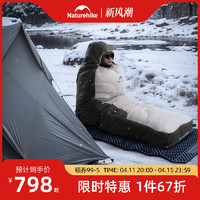 Naturehike 挪客雪融羽绒睡袋冬季户外露营野营帐篷加厚防寒保暖
