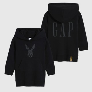 Gap 盖璞 女幼童春秋款LOGO卫衣裙507054儿童装可爱洋气运动连衣裙