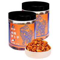 移动端、京东百亿补贴：麻六记 麻辣萝卜干咸菜腌制下饭菜小菜拌饭菜开瓶即食萝卜干 300g*2