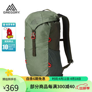 GREGORY 格里高利 NANO运动旅行户外背包14L 16L旅行通勤双肩包登山包 16L-绿色