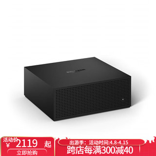 amazon 亚马逊 Fire TV 媒体播放器 DVR 500GB 存储高达75小时的高清节目 蓝色 500G