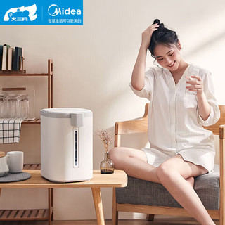 Midea 美的 电热水瓶热水壶电水壶304不锈钢净甜5L多段智温控自动断电电热水壶双层防烫开水壶烧水壶50E502