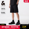 杰克·琼斯（JACK&JONES）夏季ykk拉链门襟舒适清爽四面弹休闲短裤男装224215023 E40黑色 175/80A/MR