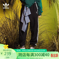 adidas 阿迪达斯 三叶草女士裤子休闲束脚修身跑步训练运动长裤GD2260 S