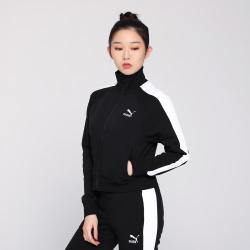 puma彪马外套女针织运动上衣百搭舒适拉链外套