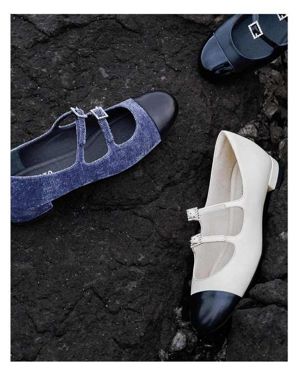 思加图秋季doris小香风玛丽珍鞋单鞋女鞋eqh01cq3 暗夜黑 39