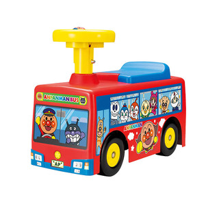 ANPANMANアンパンマン面包超人扭扭公交车 发条玩具小车惯性回力车按压小车按压