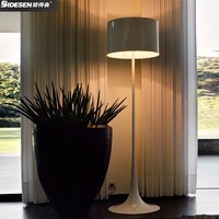 BIDESEN 碧得森 意大利设计师客厅落地灯创意现代简约沙发灯墙角黑色极简立式台灯