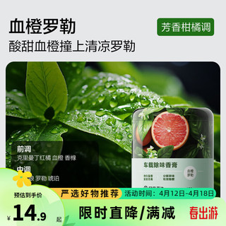 YANXUAN 网易严选 车载除醛固体香膏 150g（任选4件）