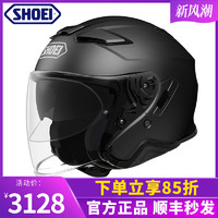 SHOEI 日本进口SHOEI摩托车头盔半盔J-Cruise II双镜片3/4头盔四季男女