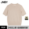 JNBY24夏毛针织衫圆领短袖5O4310620 674/中灰粉 XL