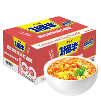 今麦郎 方便面 桶面 泡面 一桶半 西红柿鸡蛋打卤面整箱装140g*12桶