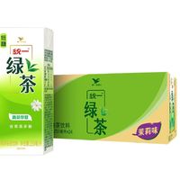 88VIP：统一 绿茶 茉莉味250ml*24盒