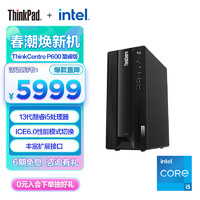 Lenovo 联想 台式机ThinkCentre neo P600 13代英特尔酷睿 商用设计师游戏台式 电脑主机 I513400F 16G 512G 07CP