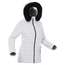 DECATHLON 迪卡侬 滑雪服女款户外长款滑雪服防寒服防水保暖夹克-2911279