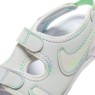 NIKE耐克童鞋男女童凉鞋Adjust 6夏季儿童运动沙滩 FN4873-001 29.5 