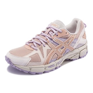 ASICS 亚瑟士 女跑步鞋抓地稳定运动鞋越野跑鞋 GEL-KAHANA 8 1012A978 藕粉