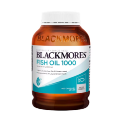 BLACKMORES 澳佳宝 澳洲Blackmores/澳佳宝深海鱼油400粒鱼油软胶囊omega3药物进口