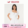 HOLLISTER24春夏甜辣柔软短款短袖裙裤式连衣裙 女 358337-1 白色 XXS (160/80A)