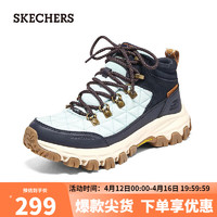 SKECHERS 斯凯奇 加厚鞋子耐磨鞋户外鞋180040 海军蓝色/蓝色/NVBL 38