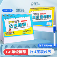 趣然儿童玩具小学数学公式一二三年级1-6乘除法卡片99九九乘法口诀表 小学数学公式  乘除法卡片