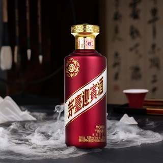 MOUTAI 茅台 迎宾酒紫迎宾酱香型白酒53度500ml 1瓶装