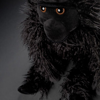 sigikid怪兽镇 Gorilla Gi Gi 猩猩搞怪丑创意新奇毛绒玩具 60cm 猩猩创意玩偶60cm