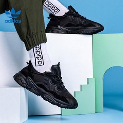 adidas ORIGINALS Ozweego 中性休闲运动鞋 EE6999 黑色 42.5