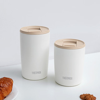 THERMOS 膳魔师 保温咖啡杯 310ml 奶油白