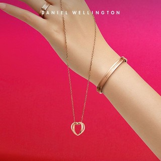 百亿补贴：Daniel Wellington dw项链女可爱心形小众轻奢简约高档锁骨链丹尼尔惠灵顿礼物送女友