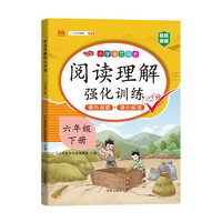 斗半匠 小学语文阅读理解专项训练六年级下册 配套人教版教材课内阅读+课外阅读彩绘版 6年级下册 阅读理解强化训练