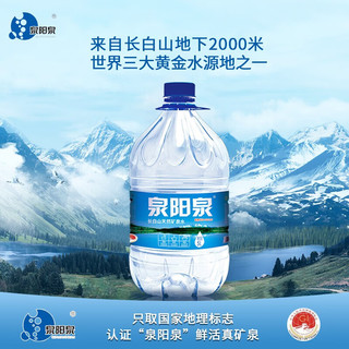 泉阳泉 长白山天然矿泉水 5L*4瓶