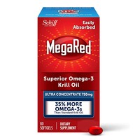 Life Extension Schiff 旭福 Digestive Advantage MegaRed 超高强度软胶囊（一盒80粒）