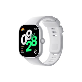 PLUS会员：Redmi 红米 Watch4 智能手表 1.97英寸 银雪白