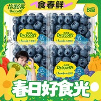 怡颗莓 Driscoll's 云南蓝莓 经典超大果18mm+4盒装