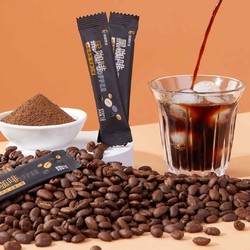 袋鼠先生 黑咖啡低脂不添加蔗糖醇香咖啡粉独立包装 20g