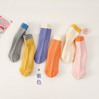 qimengwa 奇萌娃 儿童100%纯棉袜子(任选3双)